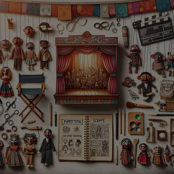 Quelles astuces pour monter une pièce de théâtre de marionnettes inspirée de contes populaires ?