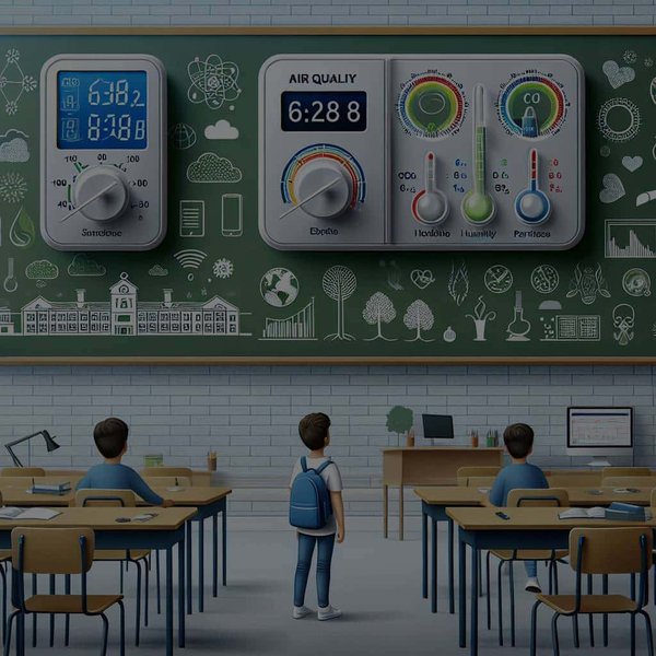 Quelle est la meilleure méthode pour mesurer la qualité de l'air intérieur dans les écoles ?