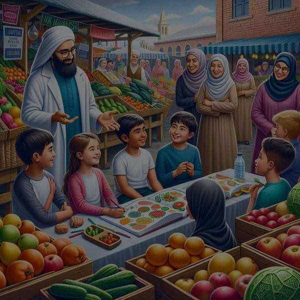 Comment les marchés locaux peuvent-ils contribuer à l'éducation nutritionnelle des enfants ?